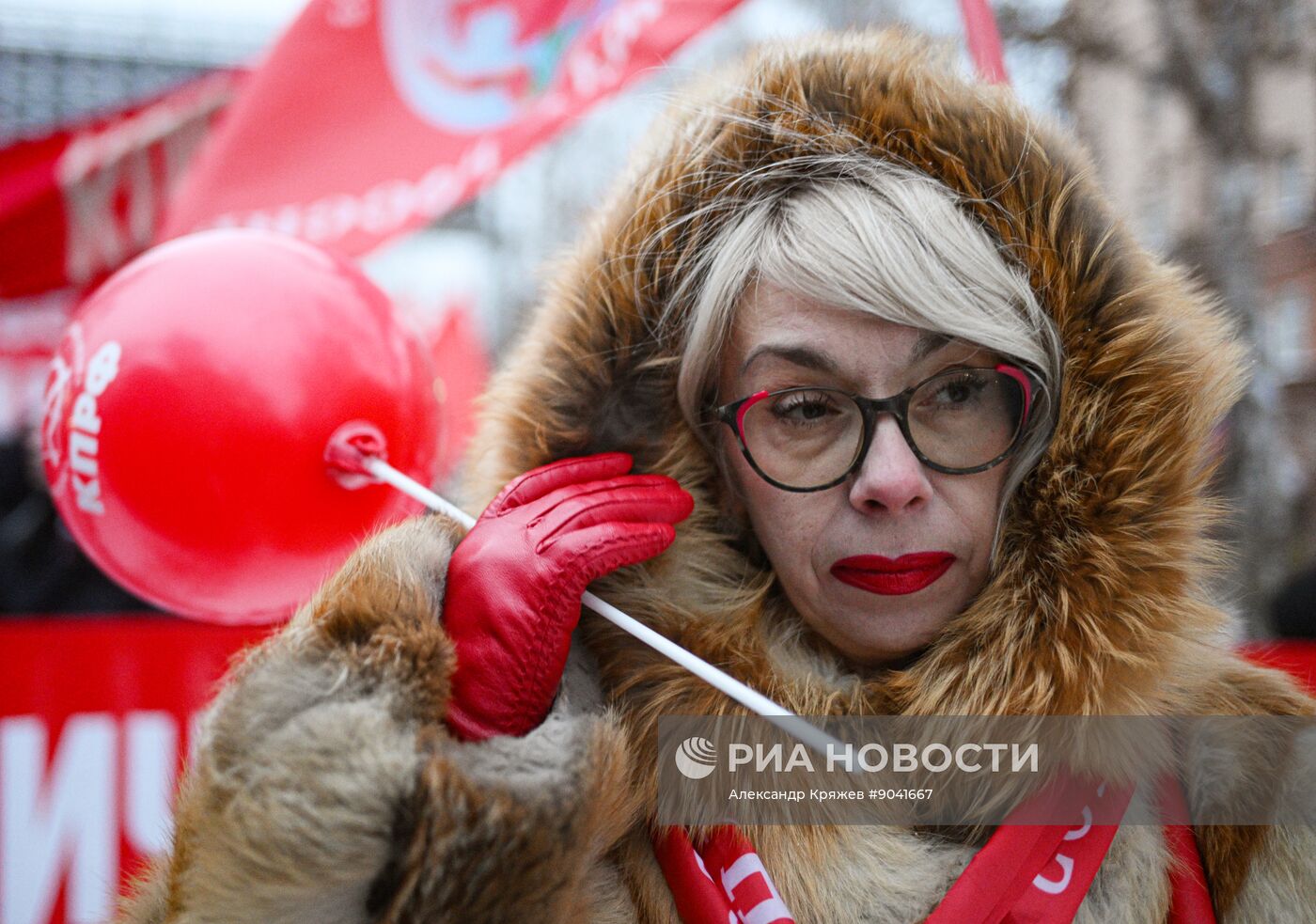Празднование годовщины Великого Октября