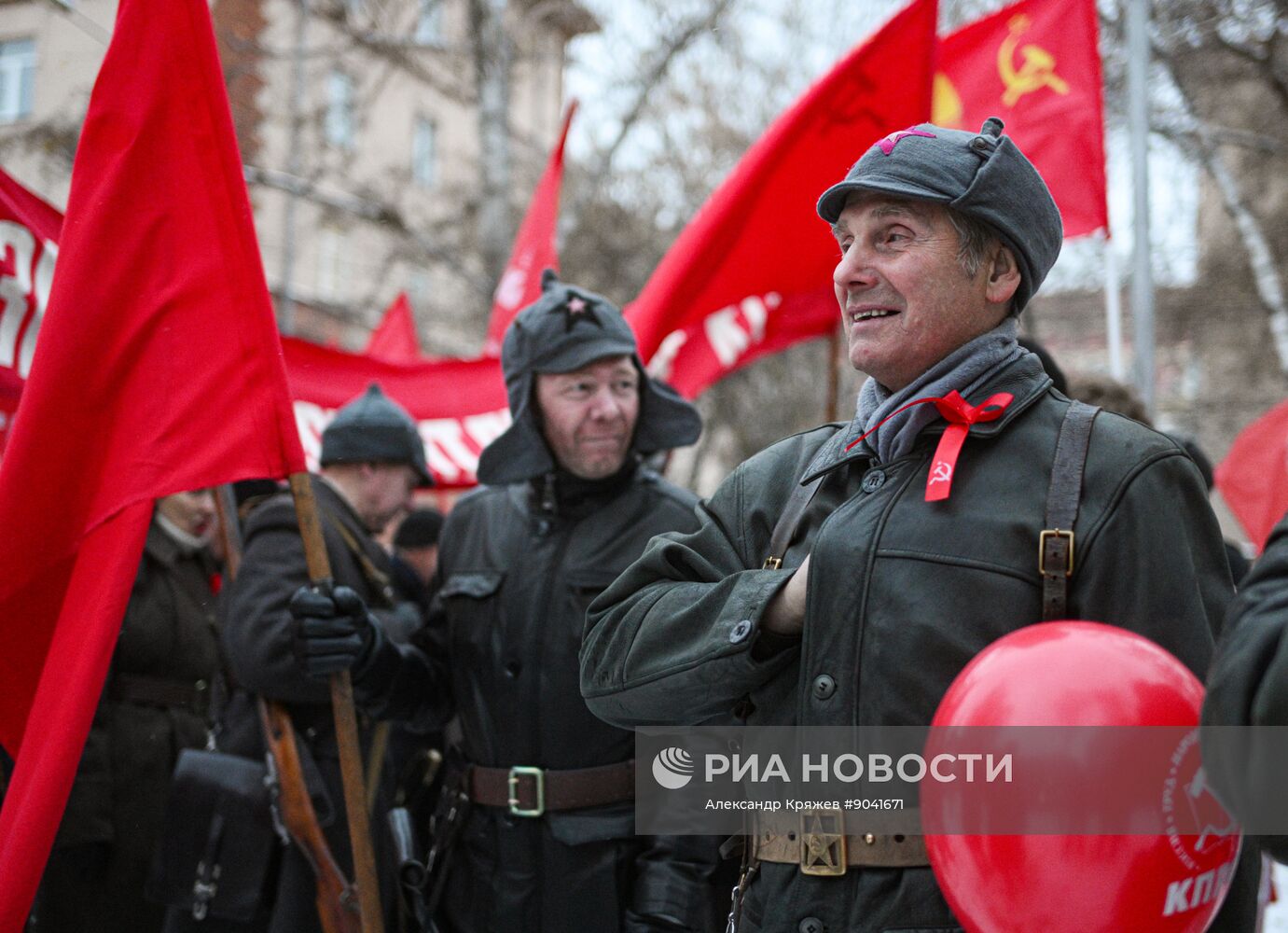 Празднование годовщины Великого Октября