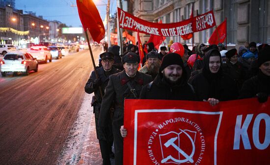 Празднование годовщины Великого Октября