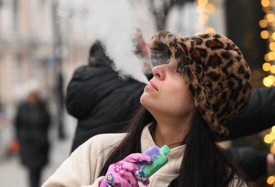 В России могут запретить продажу вейпов