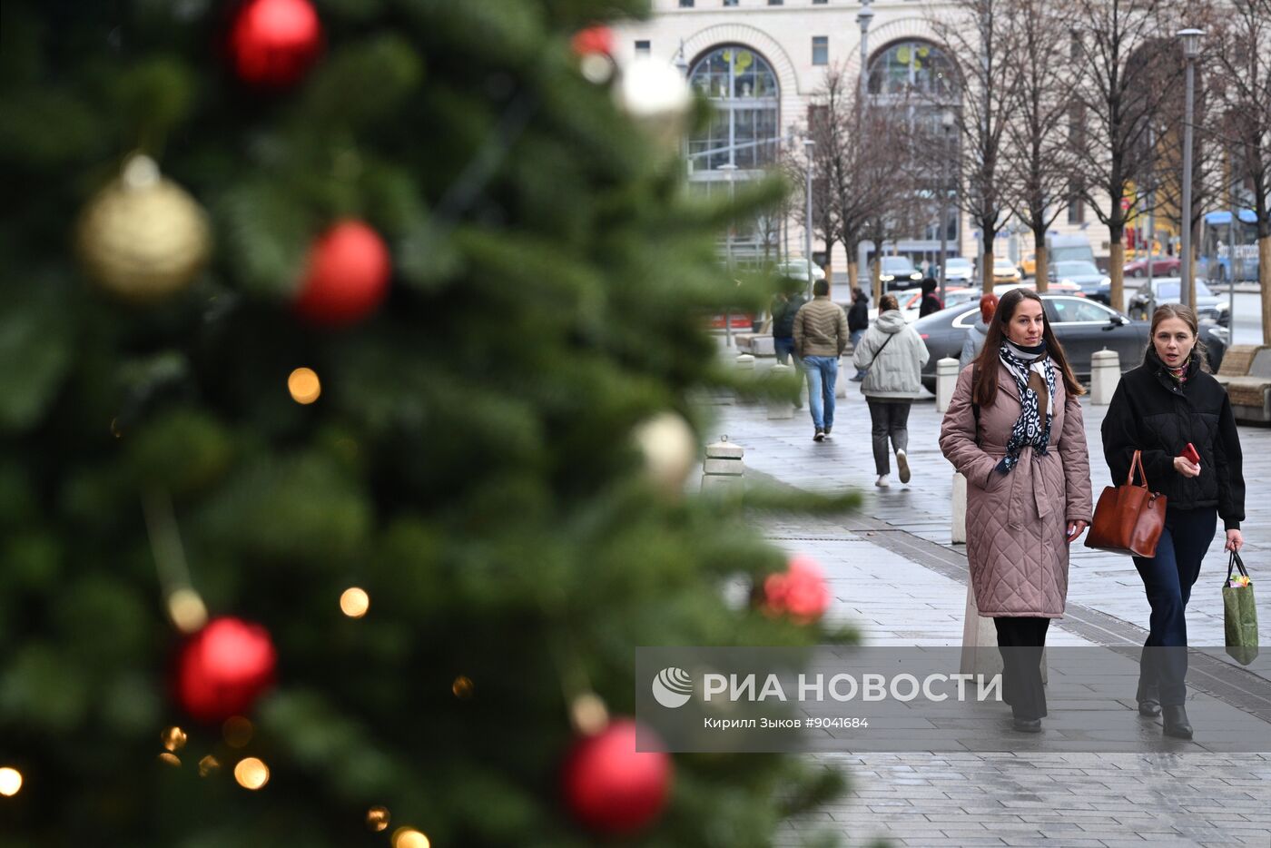 Украшение Москвы к Новому году