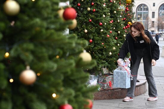 Украшение Москвы к Новому году