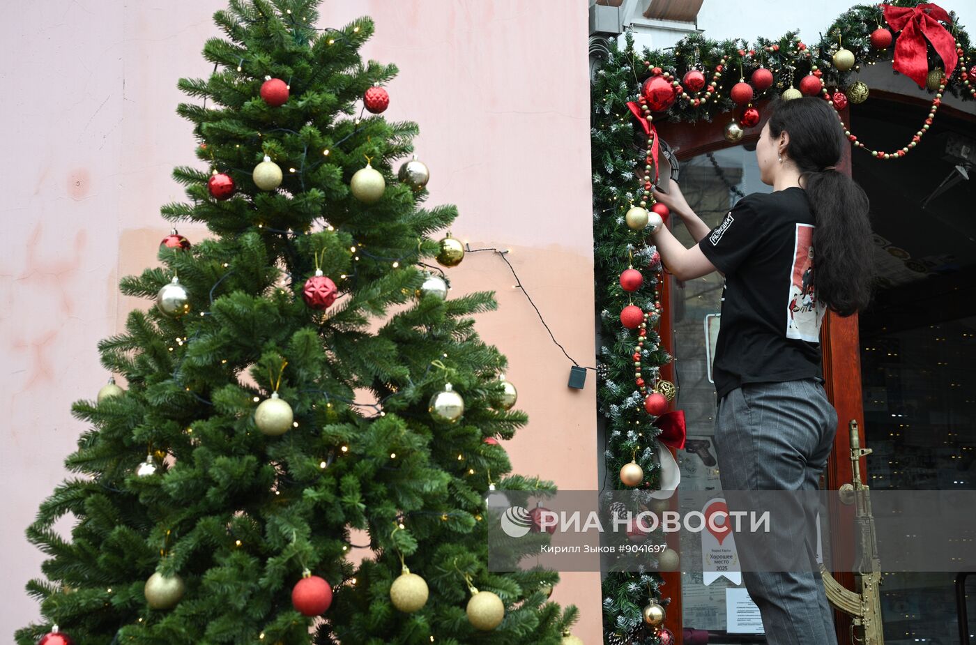 Украшение Москвы к Новому году
