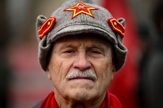 Празднование годовщины Великого Октября