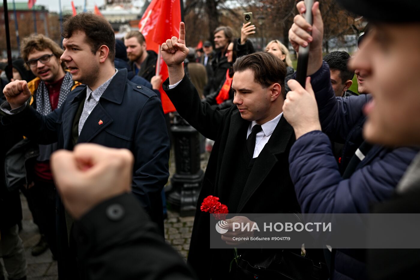 Празднование годовщины Великого Октября