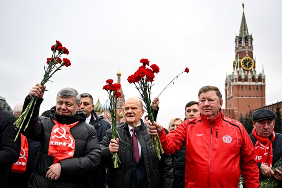 Празднование годовщины Великого Октября