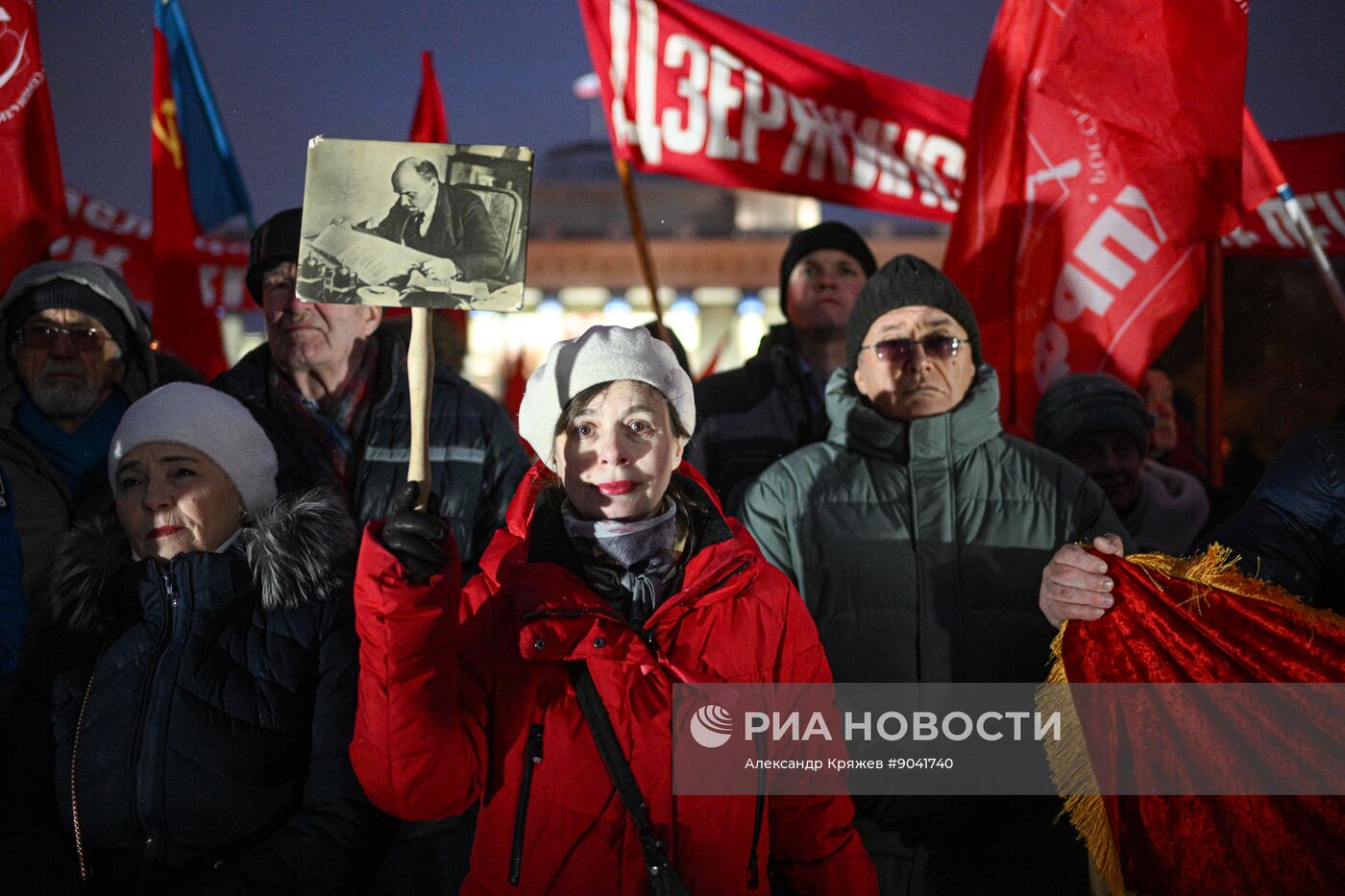 Празднование годовщины Великого Октября