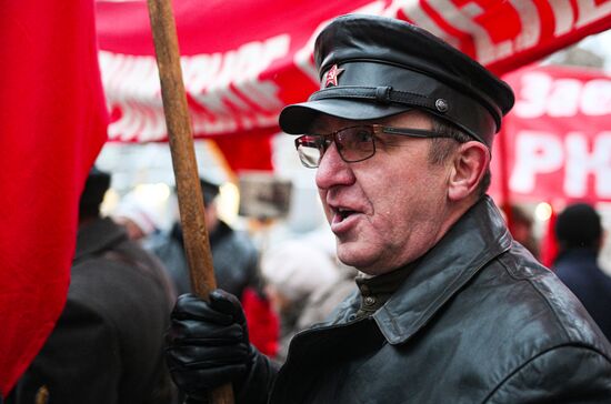 Празднование годовщины Великого Октября