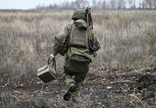 Боевая работа самоходной пушки 2С7 "Пион" группировки "Запад"