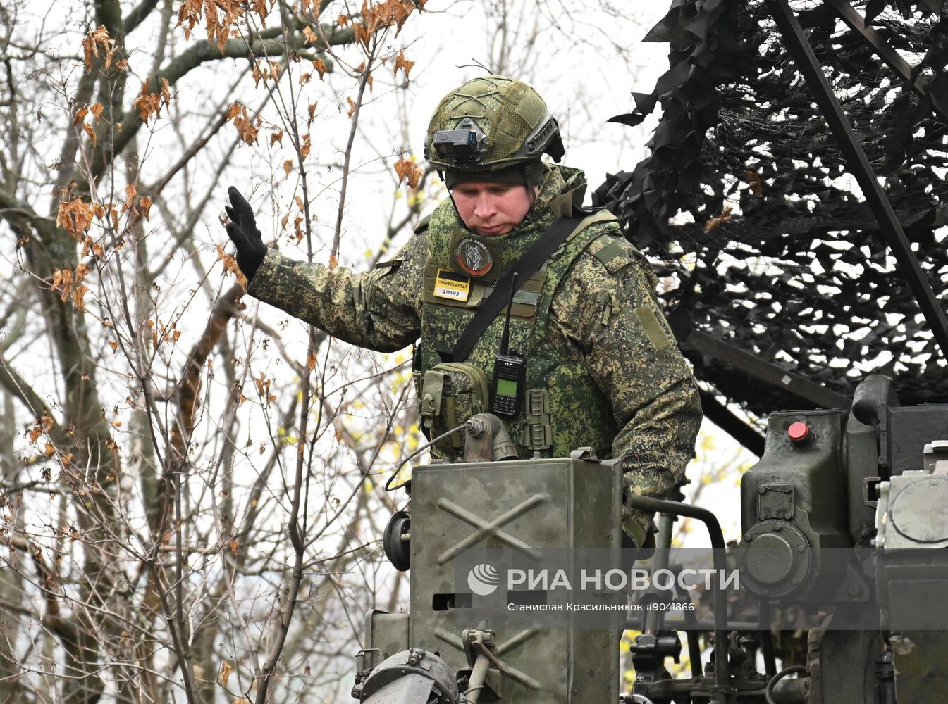 Боевая работа самоходной пушки 2С7 "Пион" группировки "Запад"