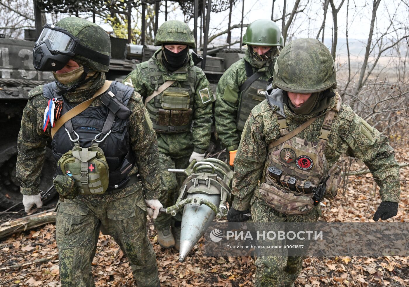 Боевая работа самоходной пушки 2С7 "Пион" группировки "Запад"