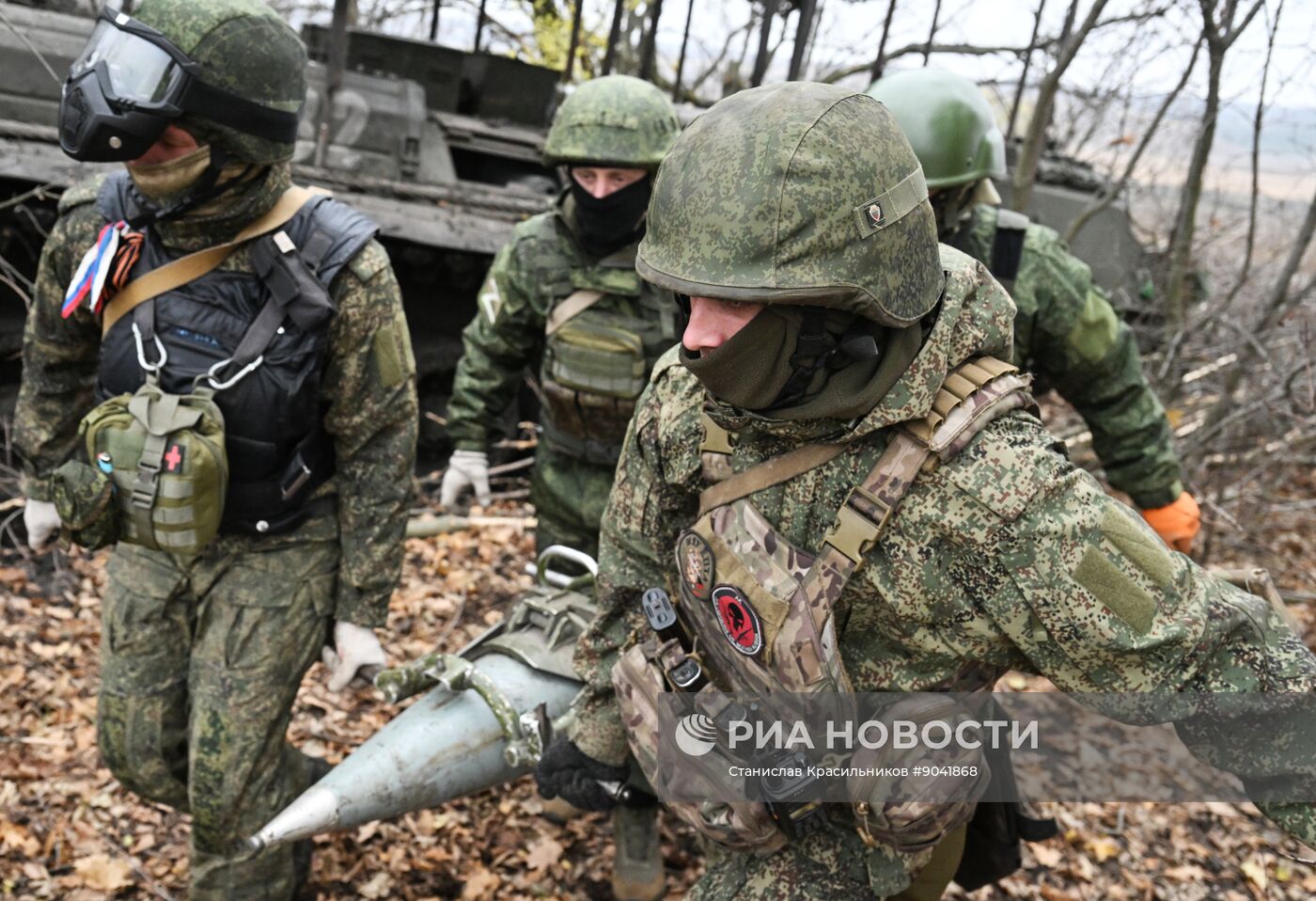 Боевая работа самоходной пушки 2С7 "Пион" группировки "Запад"