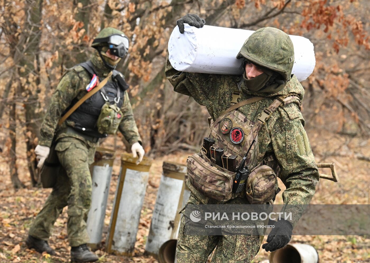 Боевая работа самоходной пушки 2С7 "Пион" группировки "Запад"