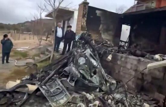 Падение вертолета в Дагестане