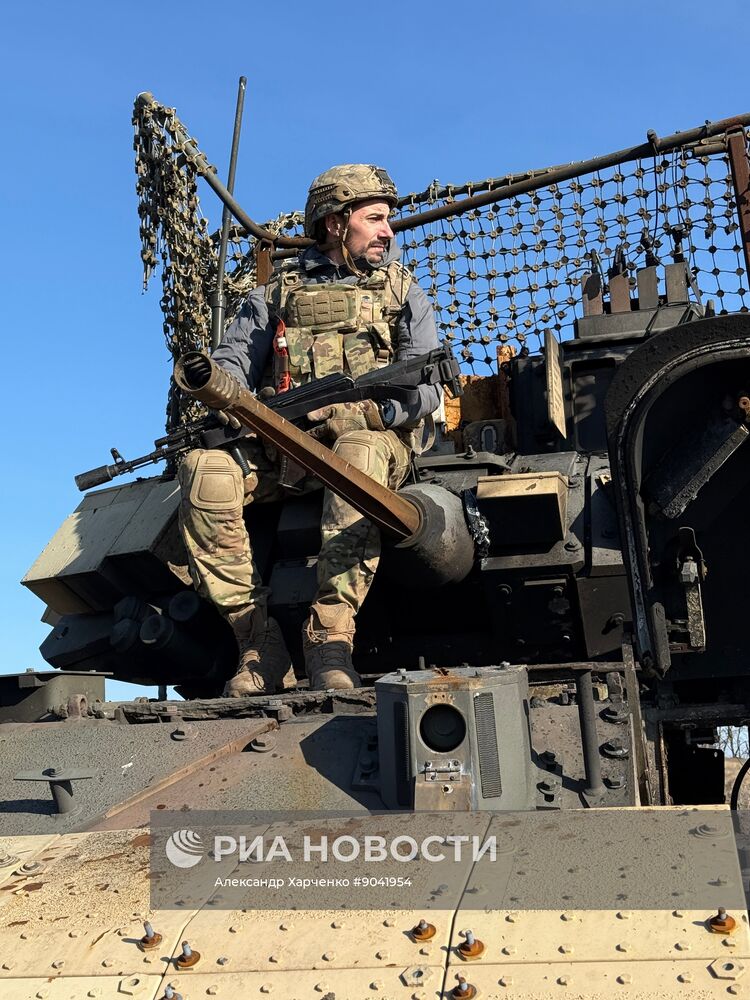 Освобождённый посёлок Шевченко под Красноармейском