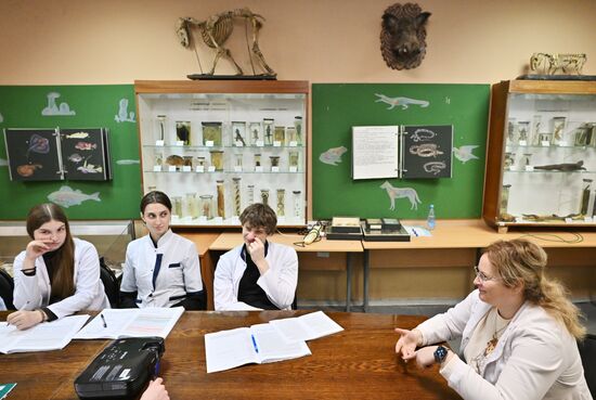 Обучение студентов Пироговском университете 