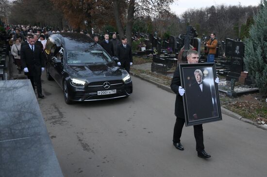 Прощание с телеведущим Юрием Николаевым