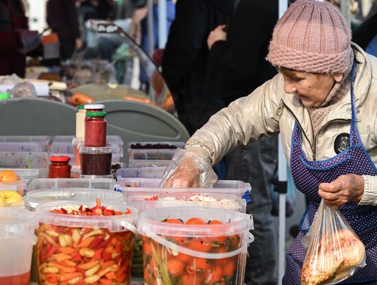 Сельскохозяйственная ярмарка в Симферополе