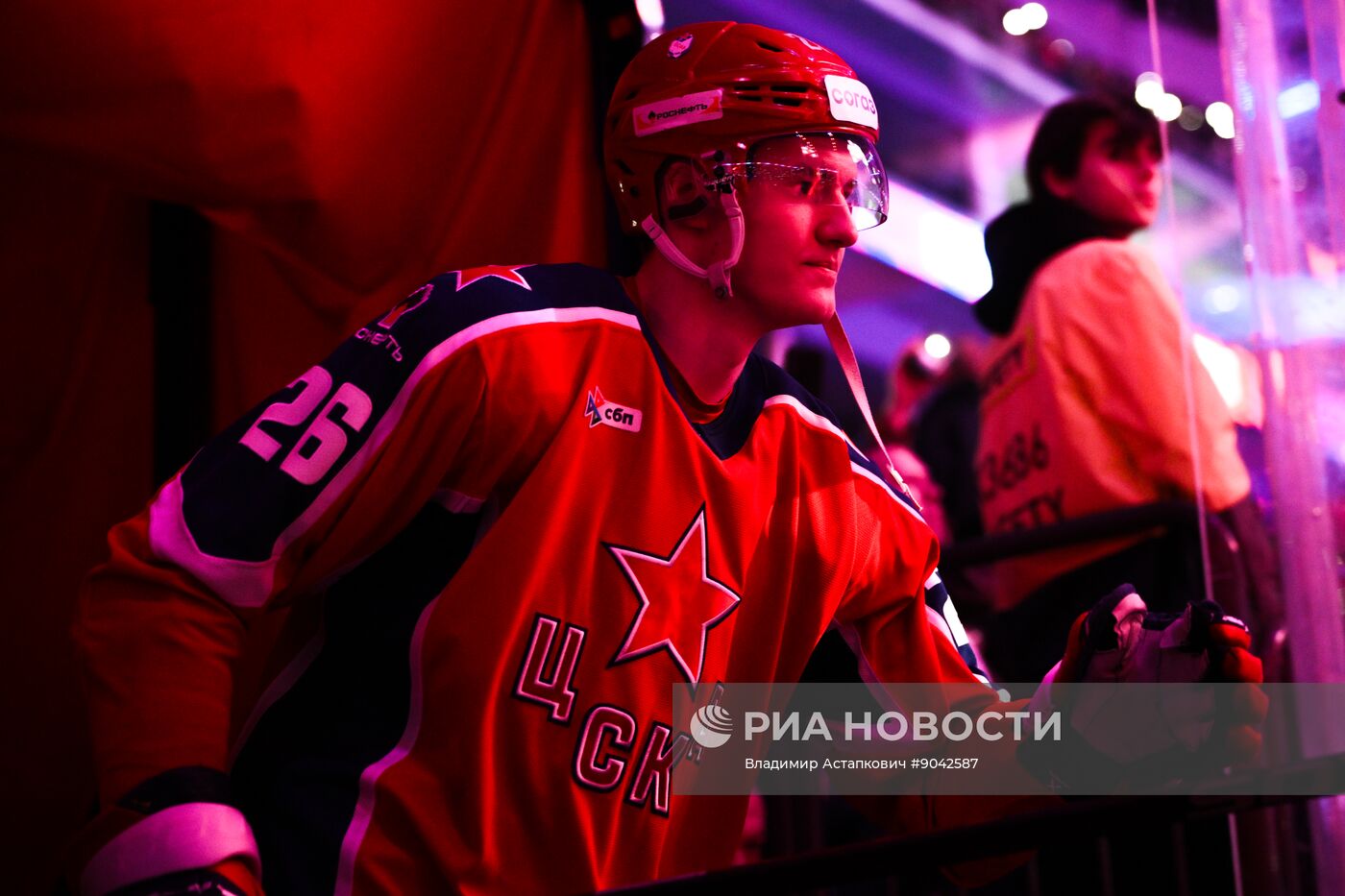 Хоккей. КХЛ. ЦСКА (Москва) - "Сибирь" (Новосибирск)