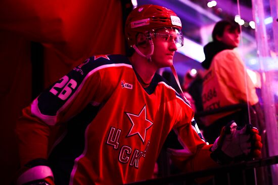 Хоккей. КХЛ. ЦСКА (Москва) - "Сибирь" (Новосибирск)