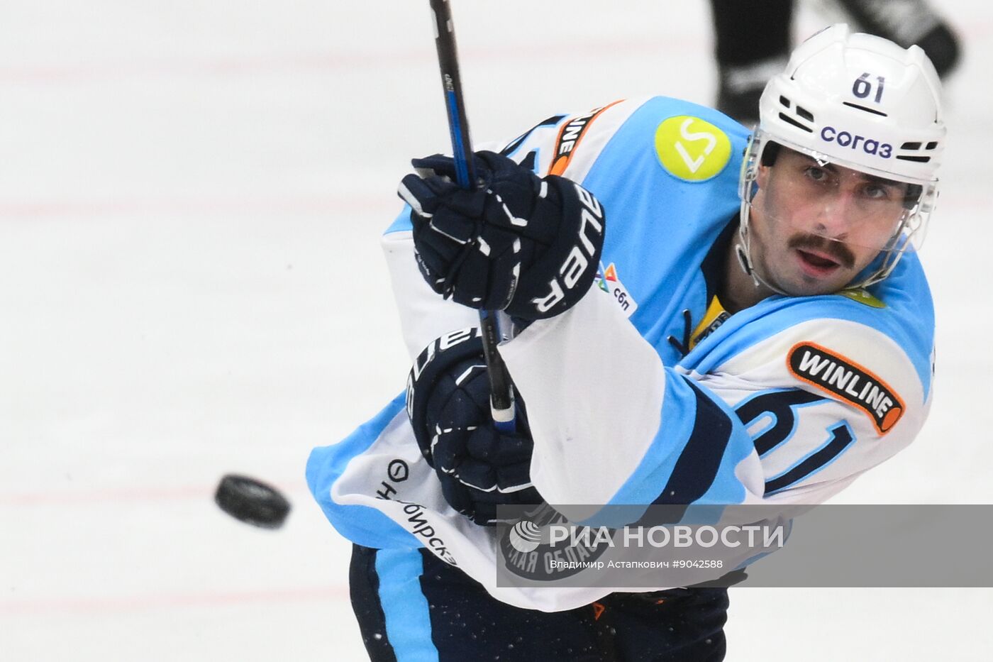 Хоккей. КХЛ. ЦСКА (Москва) - "Сибирь" (Новосибирск)