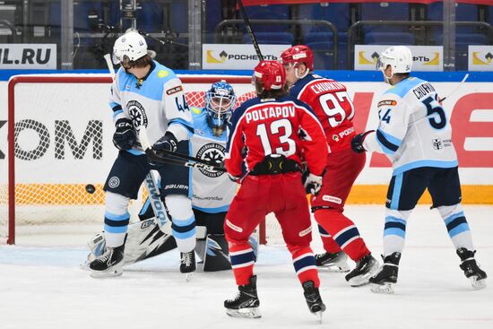 Хоккей. КХЛ. ЦСКА (Москва) - "Сибирь" (Новосибирск)