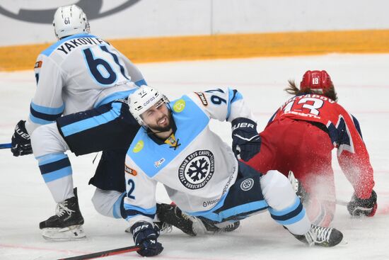 Хоккей. КХЛ. ЦСКА (Москва) - "Сибирь" (Новосибирск)