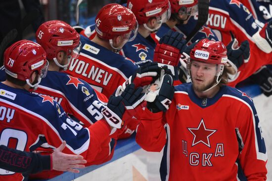 Хоккей. КХЛ. ЦСКА (Москва) - "Сибирь" (Новосибирск)