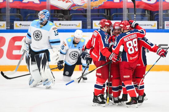 Хоккей. КХЛ. ЦСКА (Москва) - "Сибирь" (Новосибирск)