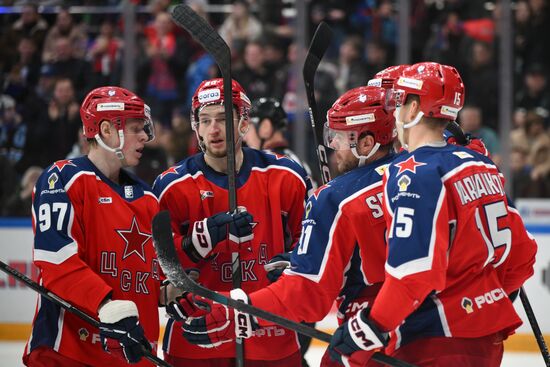 Хоккей. КХЛ. ЦСКА (Москва) - "Сибирь" (Новосибирск)