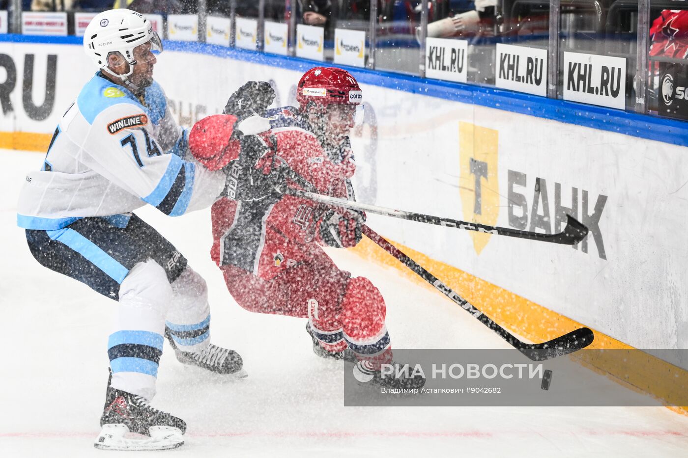 Хоккей. КХЛ. ЦСКА (Москва) - "Сибирь" (Новосибирск)