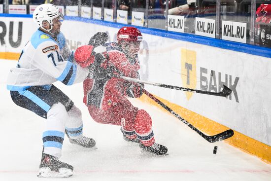 Хоккей. КХЛ. ЦСКА (Москва) - "Сибирь" (Новосибирск)
