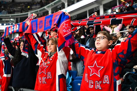 Хоккей. КХЛ. ЦСКА (Москва) - "Сибирь" (Новосибирск)