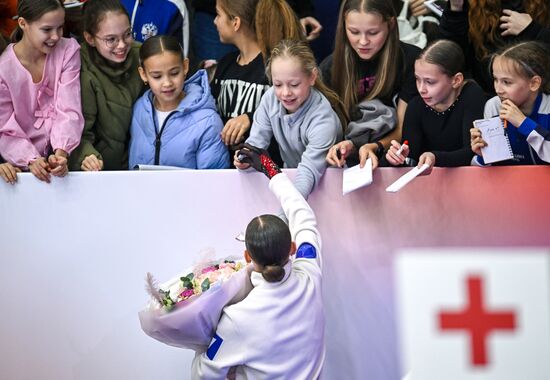 Фигурное катание: Гран-при России. 3 этап. Женщины. Произвольная программа