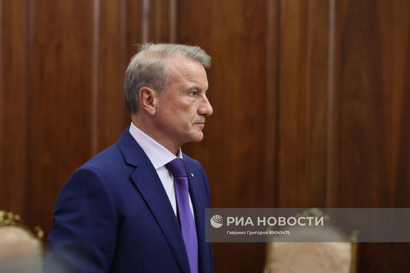 Президент Владимир Путин встретился с главой Сбербанка Германом Грефом