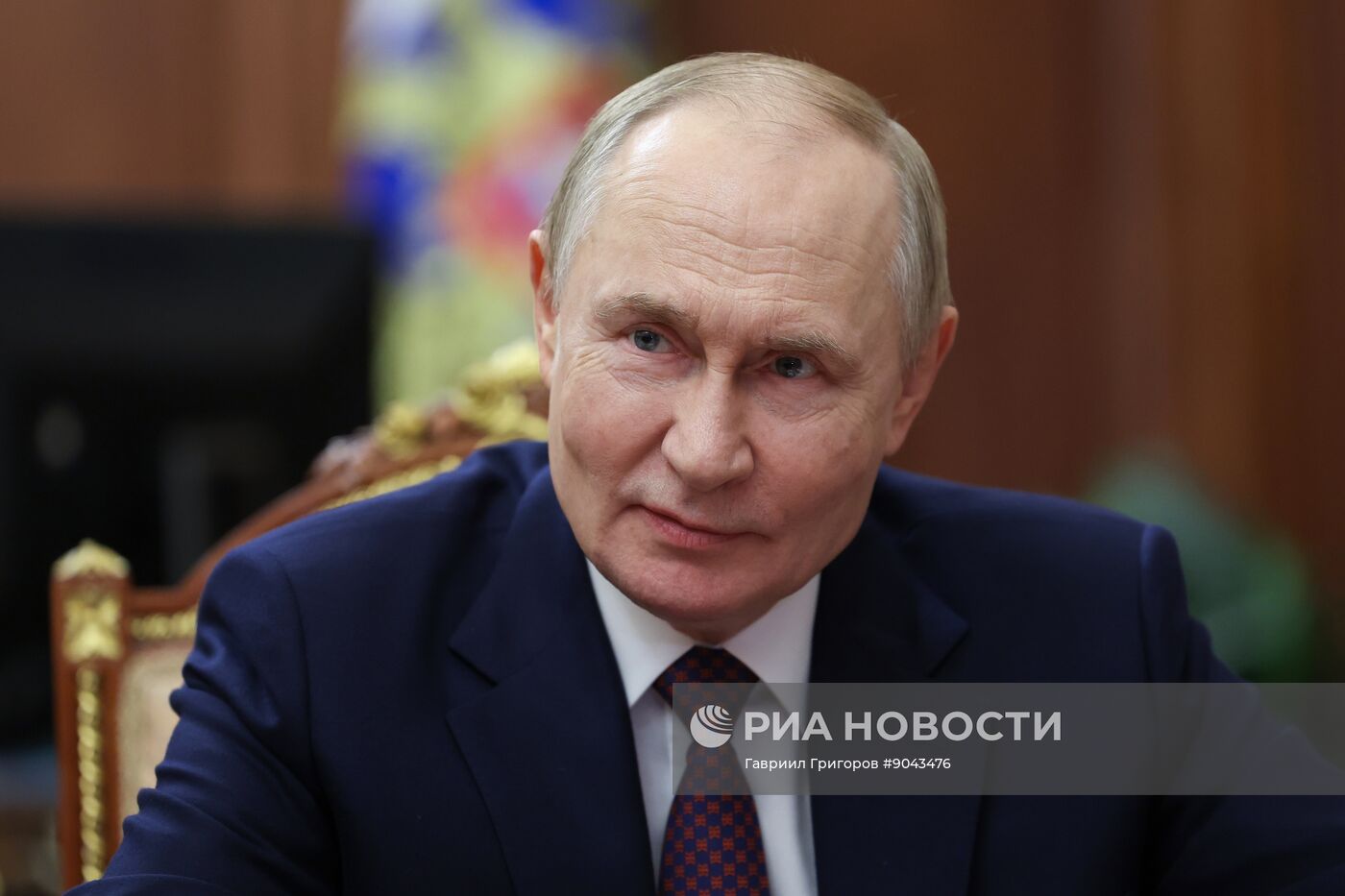 Президент Владимир Путин встретился с главой Сбербанка Германом Грефом