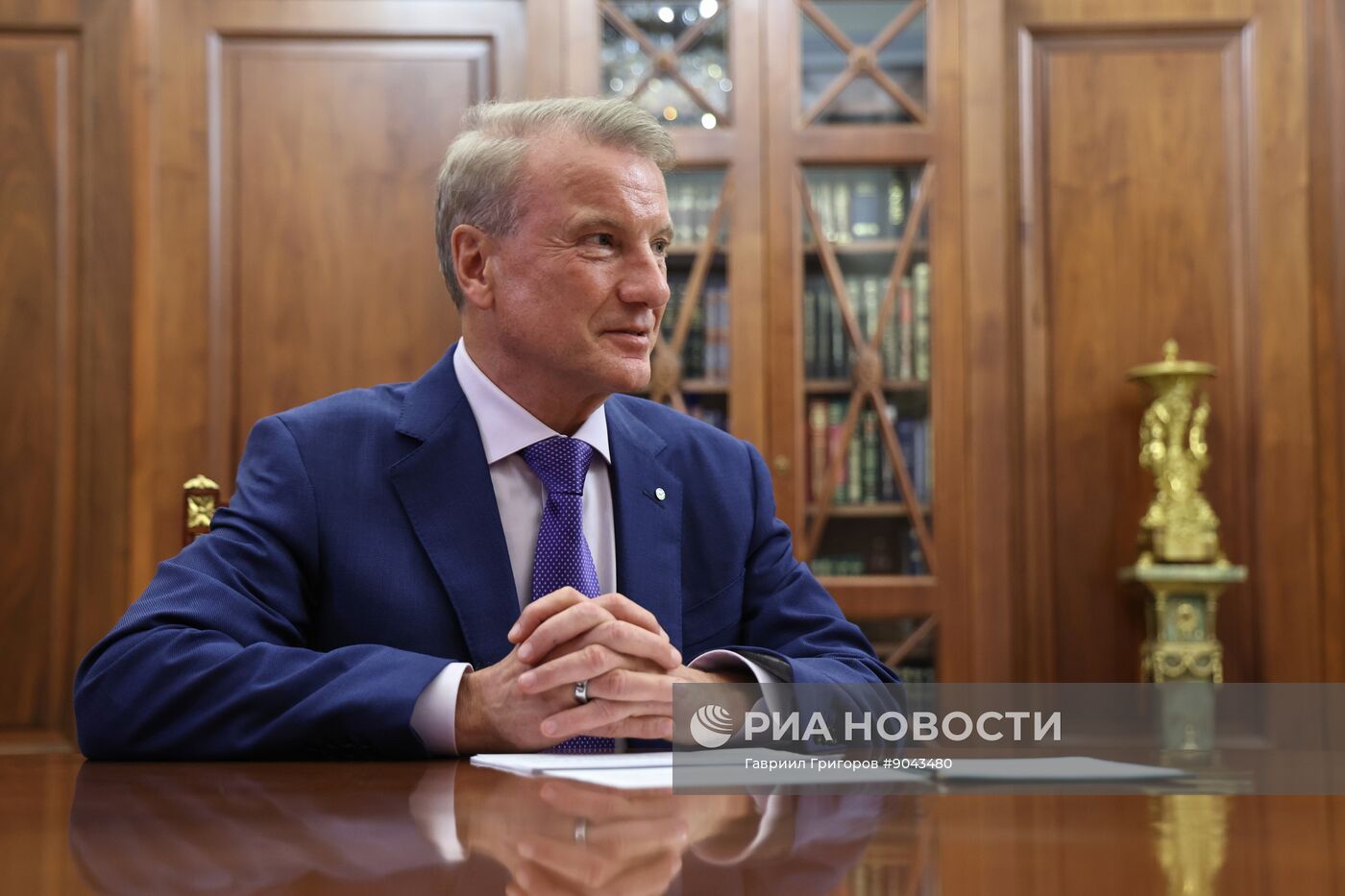 Президент Владимир Путин встретился с главой Сбербанка Германом Грефом