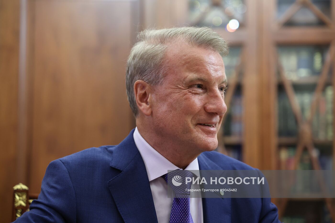 Президент Владимир Путин встретился с главой Сбербанка Германом Грефом