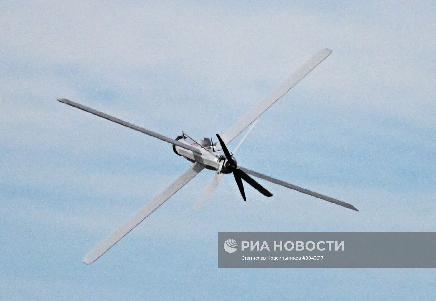 Боевая работа расчета БПЛА "Ланцет" группировки "Центр"