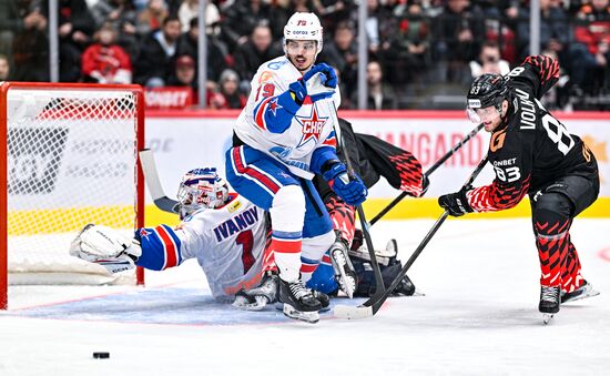 Хоккей. КХЛ. "Авангард" (Омск) - СКА (Санкт-Петербург)