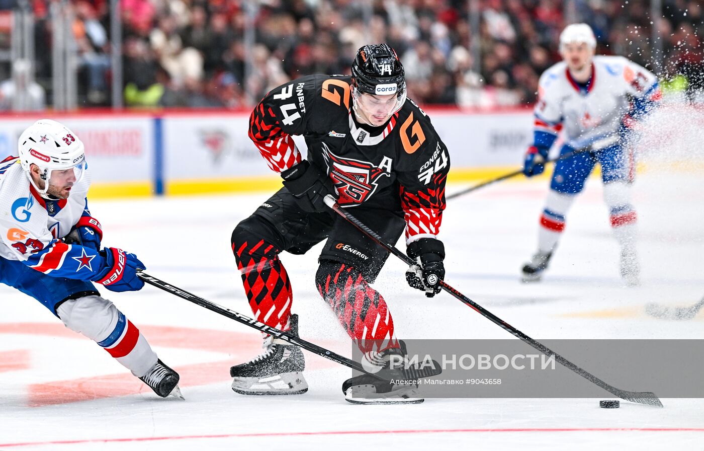 Хоккей. КХЛ. "Авангард" (Омск) - СКА (Санкт-Петербург)