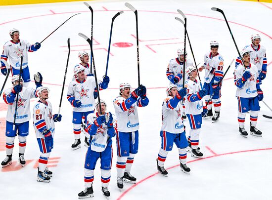 Хоккей. КХЛ. "Авангард" (Омск) - СКА (Санкт-Петербург)