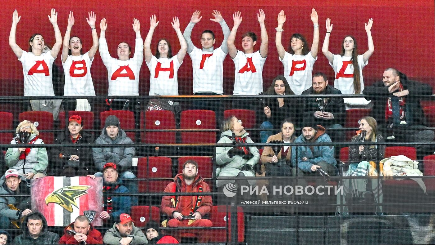 Хоккей. КХЛ. "Авангард" (Омск) - СКА (Санкт-Петербург)