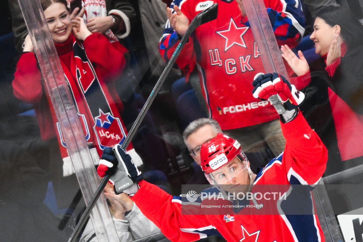 Хоккей. КХЛ. ЦСКА (Москва) - "Северсталь" (Череповец)
