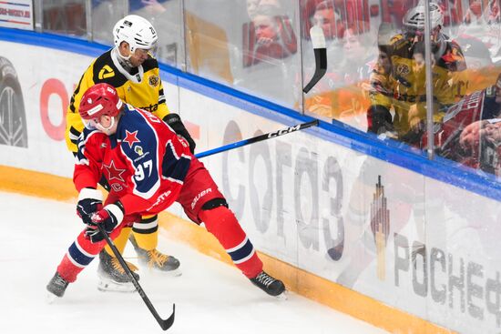 Хоккей. КХЛ. ЦСКА (Москва) - "Северсталь" (Череповец)