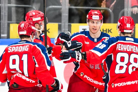 Хоккей. КХЛ. ЦСКА (Москва) - "Северсталь" (Череповец)