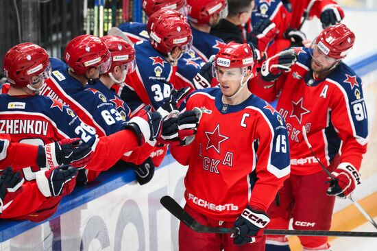 Хоккей. КХЛ. ЦСКА (Москва) - "Северсталь" (Череповец)