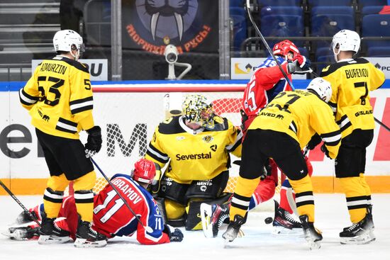 Хоккей. КХЛ. ЦСКА (Москва) - "Северсталь" (Череповец)