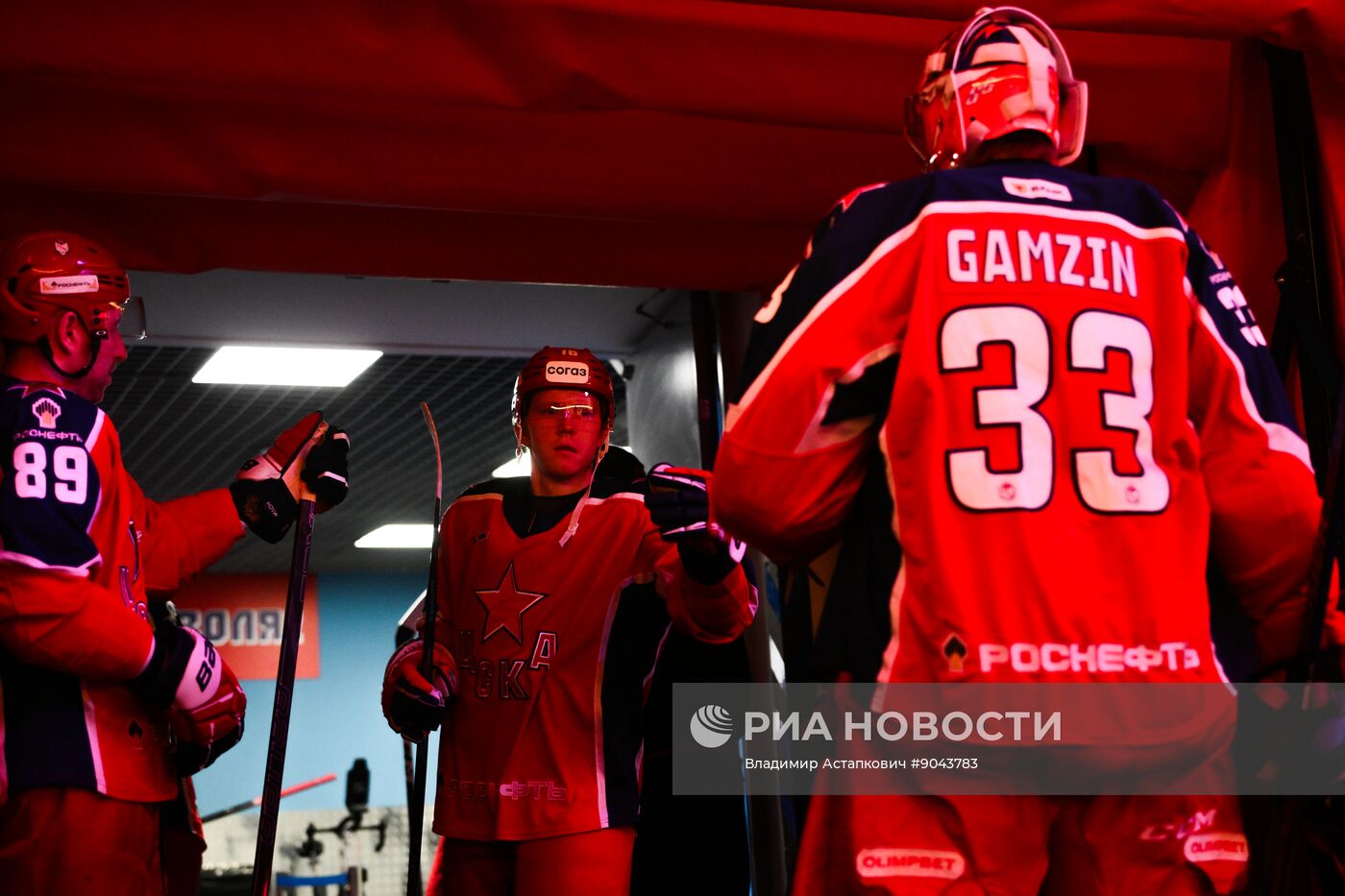 Хоккей. КХЛ. ЦСКА (Москва) - "Северсталь" (Череповец)