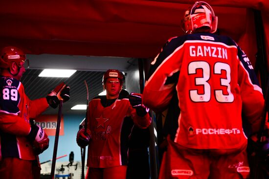 Хоккей. КХЛ. ЦСКА (Москва) - "Северсталь" (Череповец)